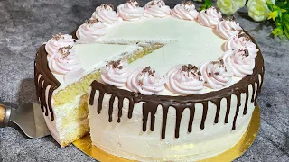 Bayramona Tort, Yumshoq, mayin va mazali / Самый вкусный бисквитный торт.
