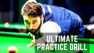 Ultimate Practice Drill - Aiming, Cue action, Cue ball speed control