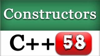 Class Constructors | C++ Object Oriented Programming Video Tutorial