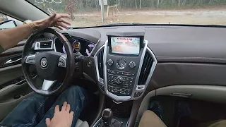 Впервые испытываем КАДИЛАК. Cadillac SRX 2012 Test drive