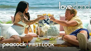 First Look: "I Got a Text!" Tyler Goes on a Sexy Beach Date | Love Island USA on Peacock