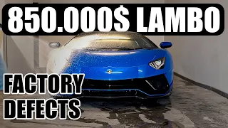 Heavy SWIRLS on a 850.000$‎ Car - Lamborghini Aventador LP780-4 Ultimae Roadster  - Auto Detailing