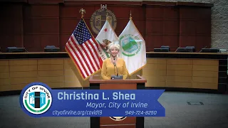 City of Irvine COVID-19 Press Conference - April 21, 2020