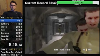 Goldeneye 00 Agent speedrun 36:20 (world record)