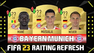 FIFA 23 | OFFICIAL BAYERN MUNICH PLAYERS! 😱🔥| ft. Mane, Neuer, Sane, Gnabry #fifa23 #ratingrefresh