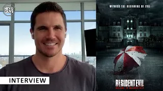 Resident Evil: Welcome to Raccoon City - Robbie Amell on Easter Eggs & making a film for the fans