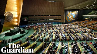 UN general assembly marks one year since Russia invaded Ukraine – watch live