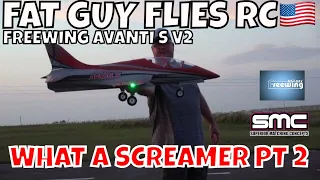 FREEWING AVANTI S V2 WHAT A SCREAMER PART 2 by Fat Guy Flies RC