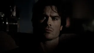 TVD 6x21 - Stefan gets into Damon's mind and makes him imagine his human life if Elena died | HD