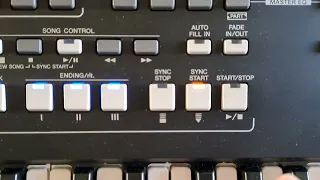 MultiPad erstellen ohne störenden Style-Beat auf Yamaha PSR-SX600