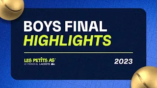 Les Petits As 2023 | Boys Final Highlights
