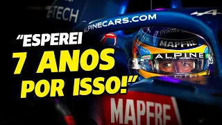 ALONSO COMEMORA COM EQUIPE NO RÁDIO E GANHA ELOGIO APÓS P3 NO QATAR | FÓRMULA 1 | GP EM CASA