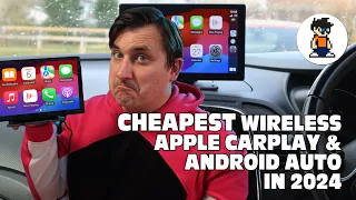 Wireless Apple Carplay Or Android Auto In ANY Vehicle For Less - Ultimate 2024 Solution!