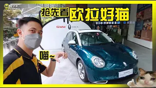 【现场报导】时尚喵喵抢先看？GWM 长城汽车 Ora Good Cat 亮相，售价未公布，预计2022第四季度发布。