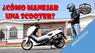 How to drive a SCOOTER ? - #MotoTutorial - Motomoteros