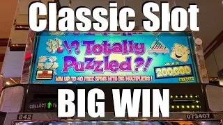 IGT Totally Puzzled Free Spins Bonus BIG WIN