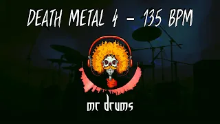 Death Metal 4 - 135 BPM | Backing Drums - Only Drums