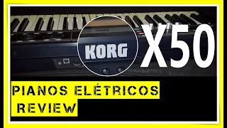 KORG X5 - Demonstration and Review of Electric Piano Sounds (E.Ps)