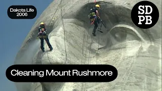 How do they clean Mount Rushmore? | Dakota Life