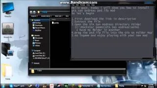 [Tutorial] How to install GTA:SA Ped.ifp mod
