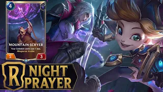 Night Prayer - Diana & Zoe Allegiance Invoke Deck - Legends of Runeterra Magic Misadventures