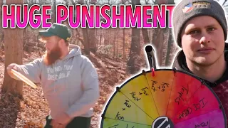 We Let the Wheel Decide How We Play Disc Golf | Huge Punishment