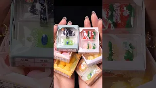 #asmr Cute miniature fruit boxes #satisfying