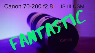 Canon 70-200 f2.8L IS III USM