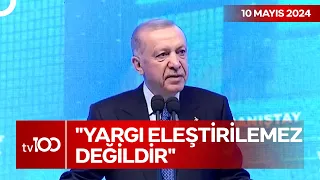 Cumhurbaşkanı Erdoğan'dan Çarpıcı ''Yargı'' Mesajı | TV100 Ana Haber