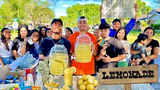 OPENING UP A LEMONADE STAND IN THE HOOD!!!