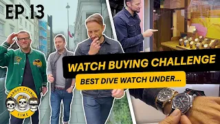 Watch Buying Challenge: Best Dive Watch Under 1k, 5k and 10k.