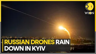 More than 30 Russian drones launched on Kyiv in overnight air strikes, claims Ukraine | WION