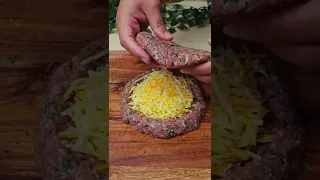 Incredible Cheese in Meat❗️#asmr #shorts