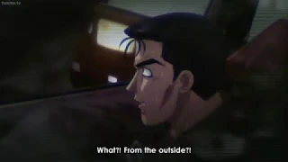 Initial D All First stage races scene (Sub)