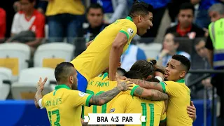 ФУТБОЛ Бразилия-Парагвай Копа Америка-2019 ОБЗОР ПЕНАЛЬТИ. Brazil-Paraguay Copa America-2019