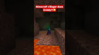 Minecraft villager does griddy?😂#minecraft #minecraftmeme