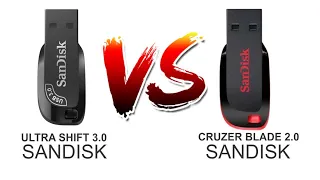 Sandisk Ultra Shift 3.0 VS Cruzer  2.0 | 32GB