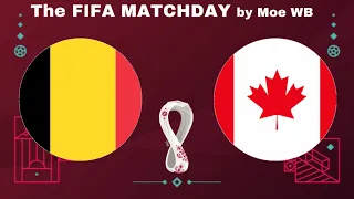 Fifa 23: Belgium vs Canada 23/11/2022 Fifa World Cup