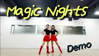 Magic Nights Linedance l 32c4w l Improver-Polka l Niels Poulsen(DK) l Demo