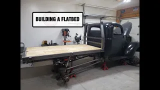 Building a Flat Bed for the 40' my 1940 chevy pickup