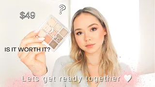 Let’s get ready together | testing out DIOR BACKSTAGE eyeshadow palette is it worth the $$?