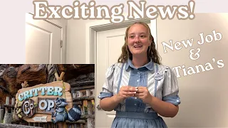 Exciting News!!! || New Job & New Magic Kingdom Stores || Disney College Program Vlogs 2024