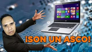 ¡ESTAS LAPTOPS SON UNA BASURA!, ALÉJATE DE ELLAS (POTENTES FRACASOS) 🤮