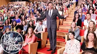 Jimmy Celebrates Teacher Appreciation Day with an Audience Full of NYC Teachers