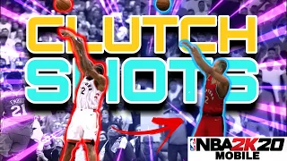 Recreating NBA Best of CLUTCH SHOTS/GAME WINNERS in NBA 2K20 Mobile