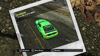 nfs most wanted  - Saleen S281 Extreme Extended Customization & Gameplay