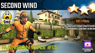 Second Wind, Sniper Strike Special OPs mission #13- Mansion (rifle/zone 17)