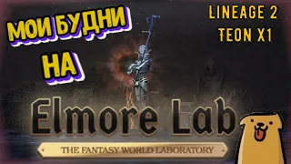 Lineage 2 Elmorelab x1 Teon, как проходили мои будни.