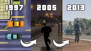 Evolution of Grand Theft Auto 1997-2013 (GTA 1 to GTA 5)