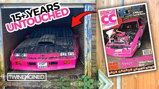 PINK CAMARO DRAGSTER BARN FIND *15 YEARS UNTOUCHED*